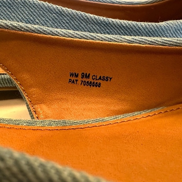 DV by Dolce Vita Shoes Women Classy Slingback Blue Denim Size 9 - Picture 4 of 9